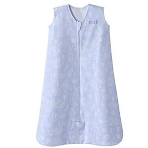 NEW - HALO Sleepsack 100% Cotton Wearable Blanket, Blue, Large 12-18 M